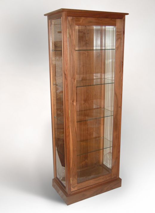 Cabinets Contemporary Display Cabinet Handcrafted Hardwood Furniture